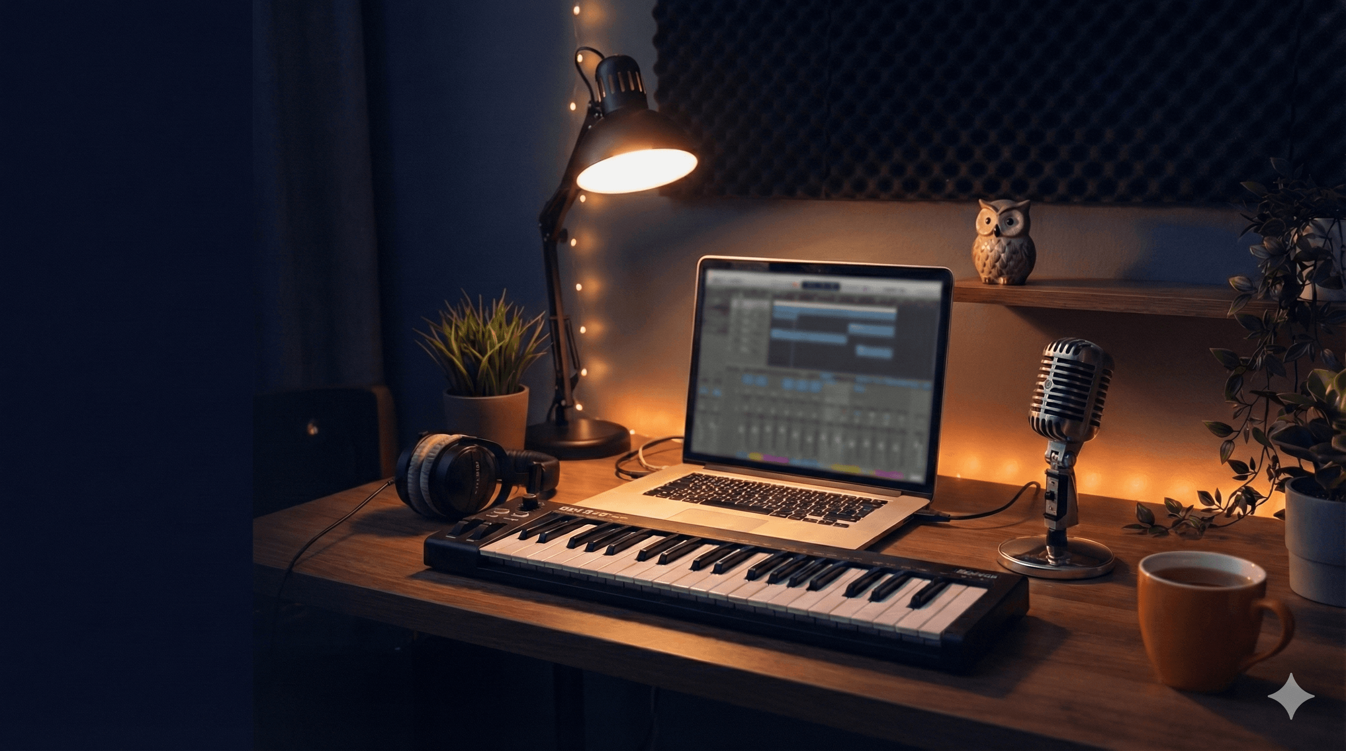 Music production studio